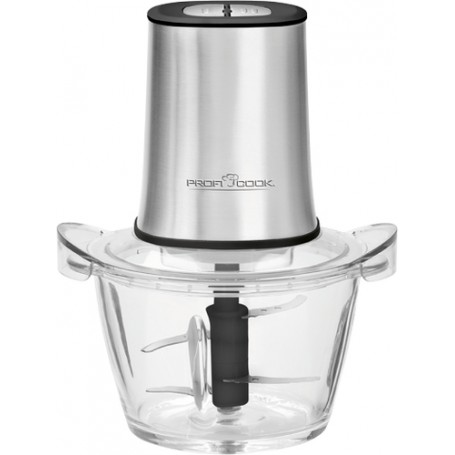 ProfiCook PC-MZ 1150 tritaverdure elettrico 1 L 400 W Acciaio inossidabile, Trasparente (501150)