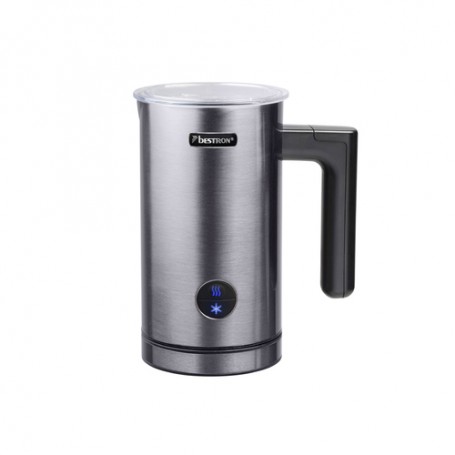Bestron AMK800STE montalatte Schiumatore per latte automatico Nero, Argento (AMK800STE)