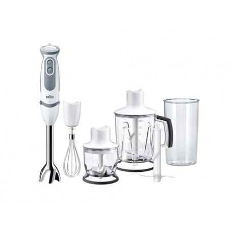 Braun MultiQuick 5 MQ5245WH frullatore 1,25 L Frullatore ad immersione 1000 W Grigio, Bianco (MQ5245)