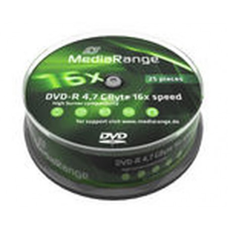 MediaRange MR403 DVD vergine 4,7 GB DVD-R 25 pz (MR403)