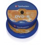 Verbatim DVD-R Matt Silver 4,7 GB 50 pz (43548)