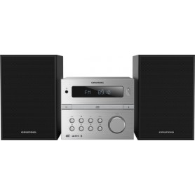 Grundig CMS 4200 Microsistema audio per la casa 120 W Nero, Argento (GHF1070)