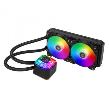 Silverstone IceGem 240P raffredamento dell'acqua e freon (SST-IG240P-ARGB)