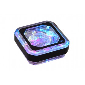 Alphacool Eisblock XPX Aurora Processore Blocco di acqua Nero, Trasparente 1 pz (12946)