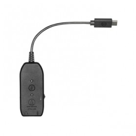 Audio-Technica ATR2X-USB cavo per cellulare Nero 3.5mm USB C (ATR2x-USB)