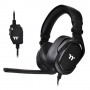 Thermaltake Argent H5 Stereo Cuffia Padiglione auricolare Connettore 3.5 mm Nero (GHT-THF-ANECBK-30)