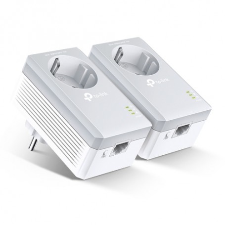 TP-LINK TL-PA4010P KIT V5 adattatore di rete PowerLine 600 Mbit/s Collegamento ethernet LAN Bianco 2 pz (TL-PA4010P KIT V5)