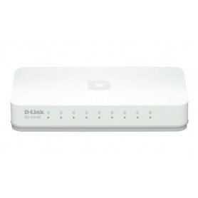 D-Link GO-SW-8E/E switch di rete Non gestito Fast Ethernet (10/100) Bianco (GO-SW-8E/E)