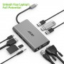 Acer HP.DSCAB.002 hub di interfaccia USB 3.2 Gen 1 (3.1 Gen 1) Type-C 5000 Mbit/s Argento (GP.ACC11.00C)
