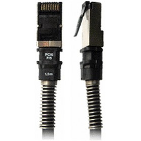 PatchSee PCI6-F/16 cavo di rete Nero 4,9 m Cat6a (PCI6-F/16)