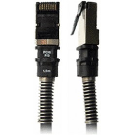PatchSee 12.2m CAT 6A FTP cavo di rete Nero 12,2 m Cat6a (PCI6-DPF/40)