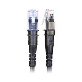 PatchSee TP-6A-U/10 cavo di rete Nero 3,1 m Cat6a U/UTP (UTP) (TP-6A-U/10)