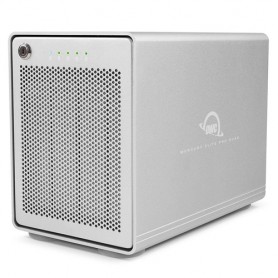 OWC Mercury Elite Pro Quad Box esterno HDD/SSD Bianco 2.5/3.5" (OWCMEQCTJB000)