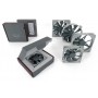 Noctua NF-B9 redux-1600 Case per computer Ventilatore 9,2 cm Nero, Grigio (NF-B9 redux-1600)