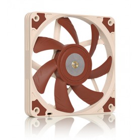 Noctua NF-A12x15 PWM Case per computer Ventilatore 12 cm Beige, Marrone (NF-A12x15 PWM)