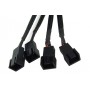 Phobya 3Pin Molex auf 4x 3Pin Molex 60cm 1 m (81038)