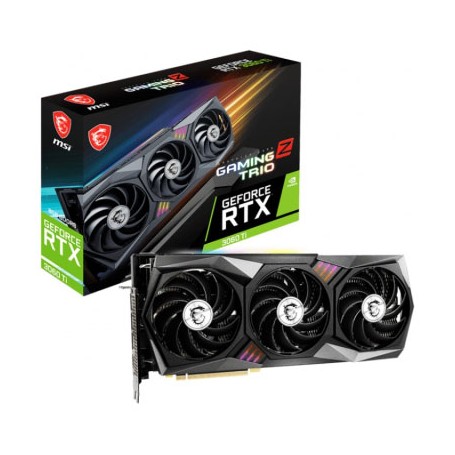 MSI GeForce RTX 3060 Ti Gaming Z Trio 8G LHR 8GB GDDR6, HDMI, 3x DP (V390-290R) (V390-290R_PROMO)