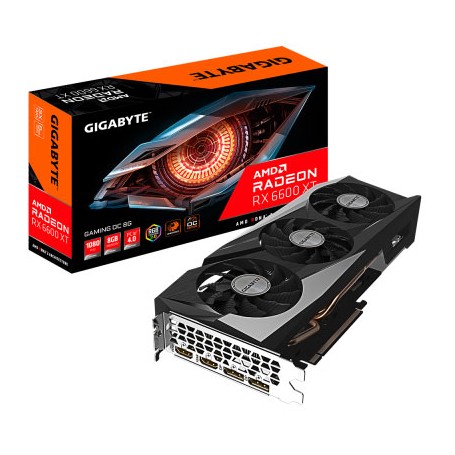 GIGABYTE Radeon RX 6600 XT Gaming OC 8G - 8 GB GDDR6 (GV-R66XTGAMING OC-8GD) (GV-R66XTGAMING OC-8GD_PROMO)