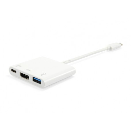 Equip 133461 hub di interfaccia USB 3.2 Gen 1 (3.1 Gen 1) Type-C Bianco (133461)