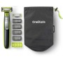 Philips Norelco OneBlade QP2630/30 rasoio elettrico / regolabarba / tagliabasette Antracite, Lime (QP2630/30)