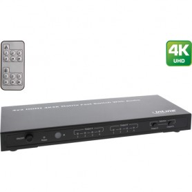 InLine 65011K conmutador de vídeo (65011K)
