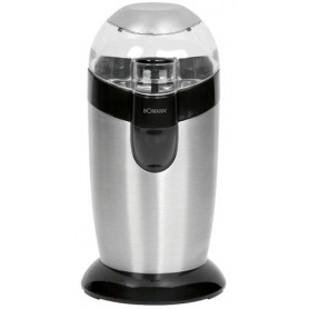 Bomann KSW 445 CB Macinino a lame 120 W Nero, Acciaio inossidabile (KSW445CB)