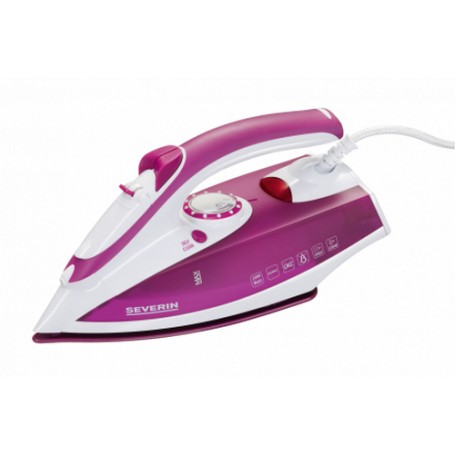 Severin BA3243 ferro da stiro Ferro da stiro a secco e a vapore 2400 W Rosso, Bianco (BA3243)
