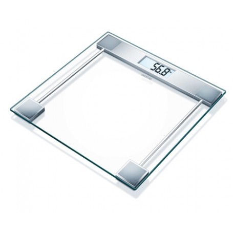 Sanitas SGS 06 Argento, Trasparente Bilancia pesapersone elettronica (755.19)