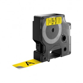 DYMO D1 Standard - Black on Yellow - 19mm nastro per etichettatrice (S0720880)