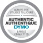 DYMO D1 Standard - White on Black - 12mm nastro per etichettatrice (S0720610)