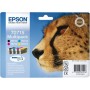 Epson T0715 cartuccia d'inchiostro 1 pz Originale Ciano, Magenta, Giallo (C13T07154010)