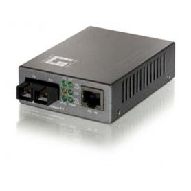 LevelOne FVT-0103TXFC convertitore multimediale di rete 100 Mbit/s Modalità multipla Nero (530063)
