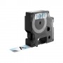 DYMO D1 Standard - Black on Transparent - 19mm nastro per etichettatrice Nero trasparente (S0720820)