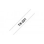 Brother TX-221 nastro per etichettatrice Nero su bianco (TX221)
