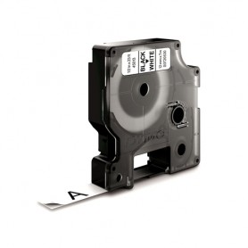 DYMO D1 Standard - Black on White - 12mm nastro per etichettatrice (S0720530)