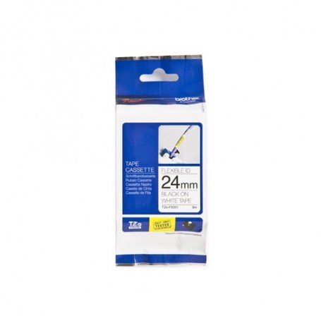 Brother TZe-FX251 nastro per etichettatrice Nero su bianco (TZE-FX251)