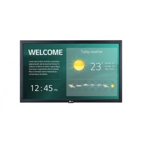 LG 22SM3G-B visualizzatore di messaggi Pannello piatto per segnaletica digitale 54,6 cm (21.5") IPS Full HD Nero Proc (22SM3G-B)