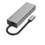 Hama 00200108 hub di interfaccia USB 3.2 Gen 1 (3.1 Gen 1) Type-C 5000 Mbit/s Grigio (00200108)