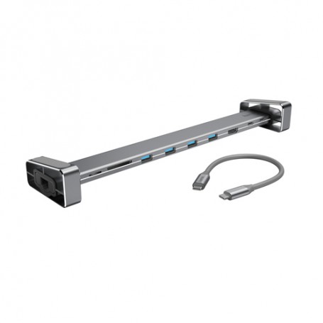 Hama 00200103 hub di interfaccia USB 3.2 Gen 1 (3.1 Gen 1) Type-C 5000 Mbit/s Grigio (00200103)