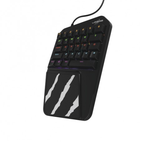 Hama Exodus 410 One-Handed tastiera USB Nero (00186062)