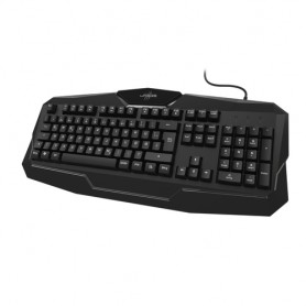 Hama Exodus 100 tastiera USB QWERTZ Tedesco Nero (00186041)
