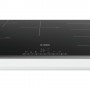 Bosch PXV845FC1E piano cottura Nero, Acciaio inossidabile Da incasso Piano cottura a induzione 5 Fornello(i) (PXV845FC1E)