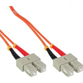 InLine 30m SC/SC cavo a fibre ottiche Arancione (83530)