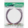 InLine SC/ST, 25 m cavo a fibre ottiche 2x SC 2x ST Porpora (82525P)