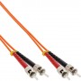 InLine 81550 cavo a fibre ottiche Arancione (81550)