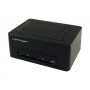 LC-Power LC-DOCK-U3-CR docking station per unità di archiviazione USB 3.2 Gen 1 (3.1 Gen 1) Type-A Nero (LC-DOCK-U3-CR)