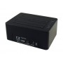 LC-Power LC-DOCK-U3-CR docking station per unità di archiviazione USB 3.2 Gen 1 (3.1 Gen 1) Type-A Nero (LC-DOCK-U3-CR)
