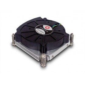 Inter-Tech K-6 Processore Refrigeratore 8 cm Nero, Argento (88885490)