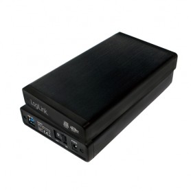 LogiLink UA0284 contenitore di unità di archiviazione Box esterno HDD Nero 3.5" (UA0284)