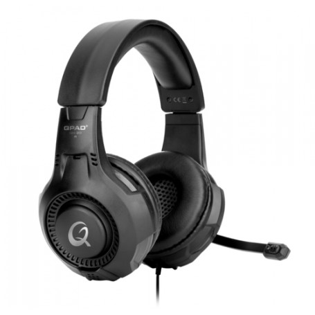 QPAD QH-20 Cuffia Padiglione auricolare Connettore 3.5 mm USB tipo A Nero (9J.H3593.H20)